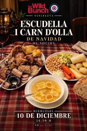 Cartel: Lotería y Escudella de Navidad