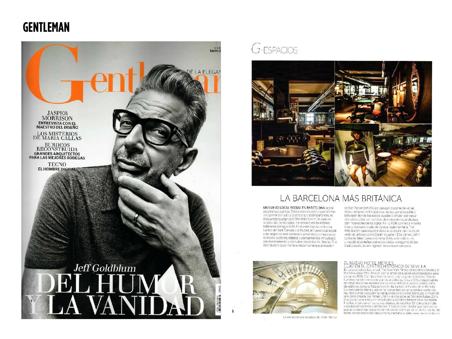 Artículo sobre The Wild Bunch en Gentleman